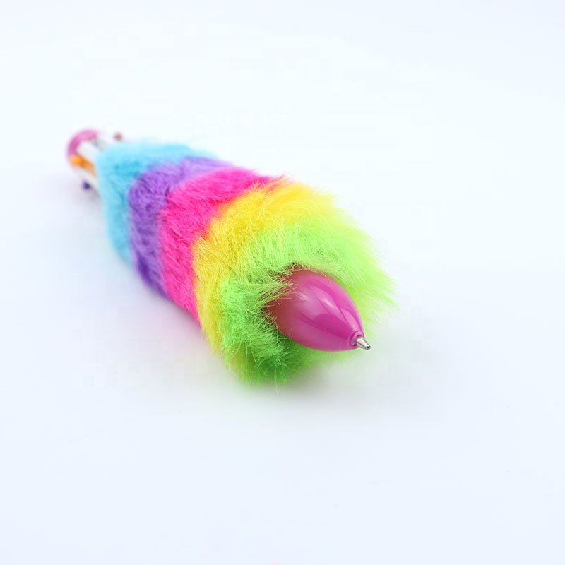 Ball Pens for Japanese Korea Promotional Multi Color Ink 6-color Feather Sports Customized Ningbo Plastic Pen Ballpoint Pen