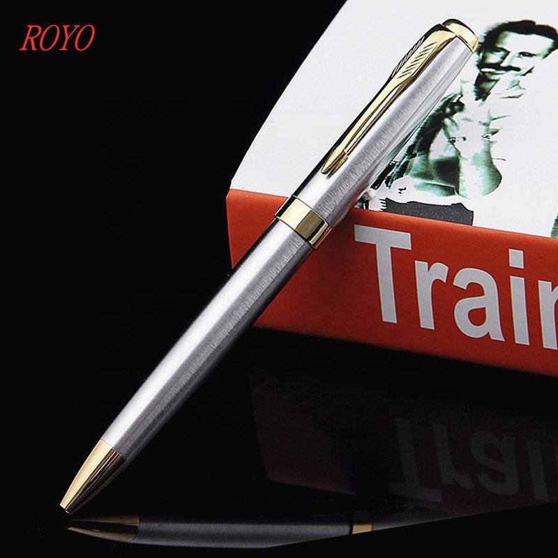 Hot Selling Gift ballpointpen Promotional High Quality Metal Gold Plating Pen Ball Pen With Customs Logo