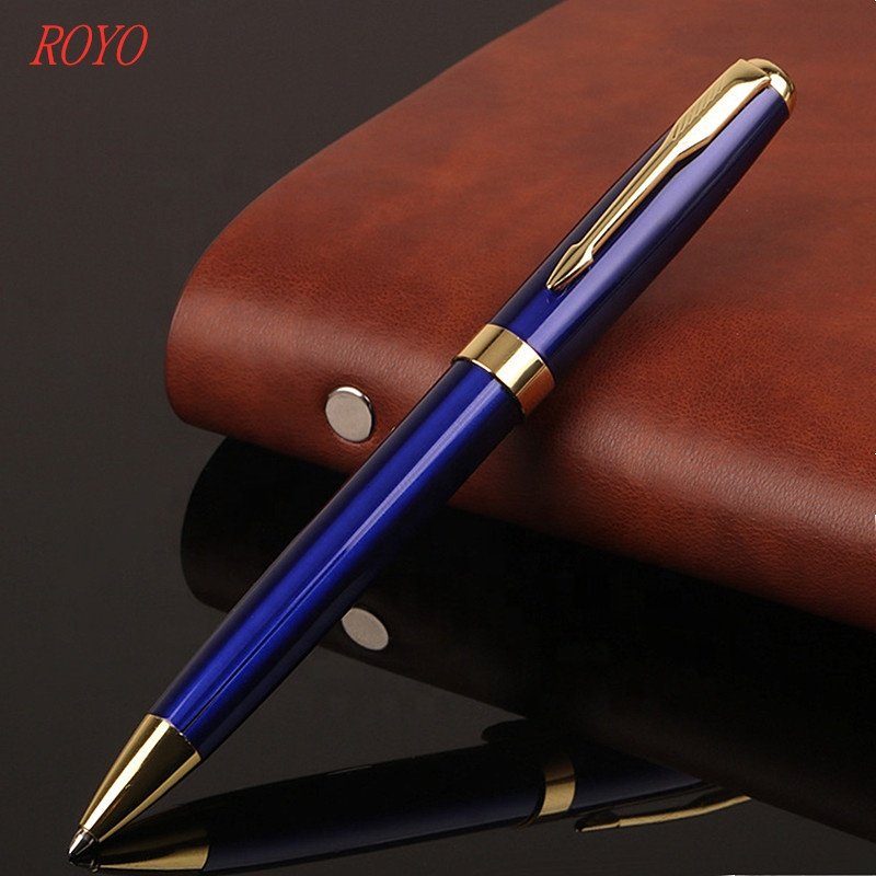 Hot Selling Gift ballpointpen Promotional High Quality Metal Gold Plating Pen Ball Pen With Customs Logo