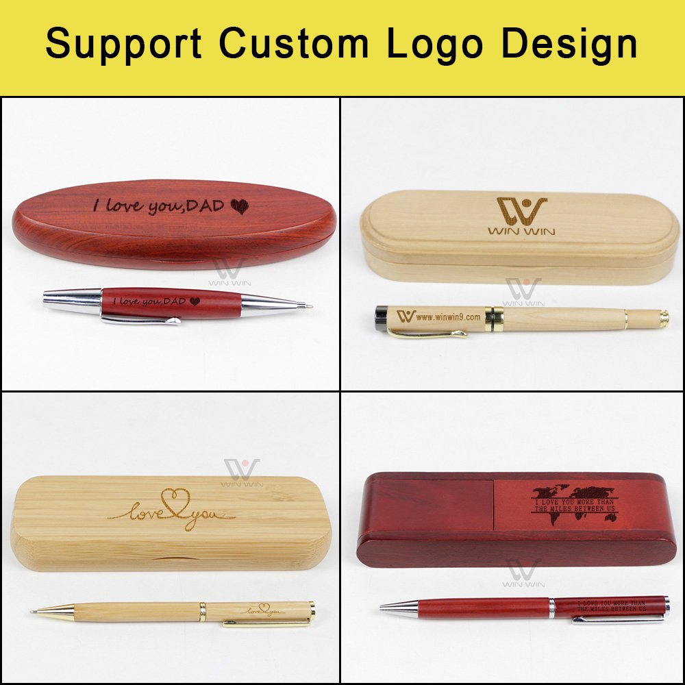 Wholesale Advertising Custom Logo Ballpoint Pen for Promotion Custom Engraving Logo Pen
