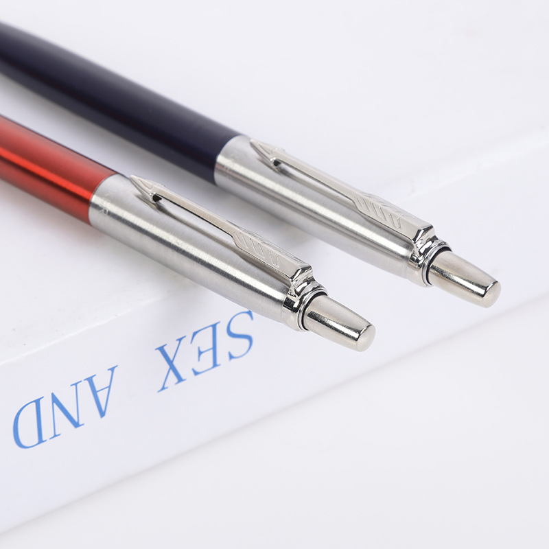 X1101-1 Factory Sale Luxury High Quality Parker Pen Custom Logo Business Parker Ballpoint Pen Parker Jotter Stainless Steel Ball
