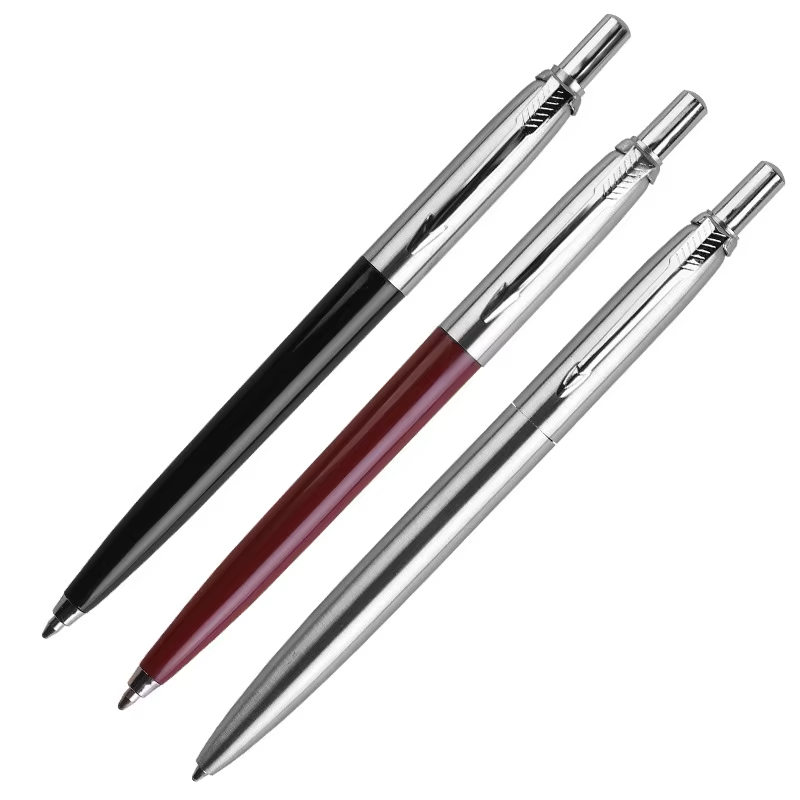 X1101-1 Factory Sale Luxury High Quality Parker Pen Custom Logo Business Parker Ballpoint Pen Parker Jotter Stainless Steel Ball