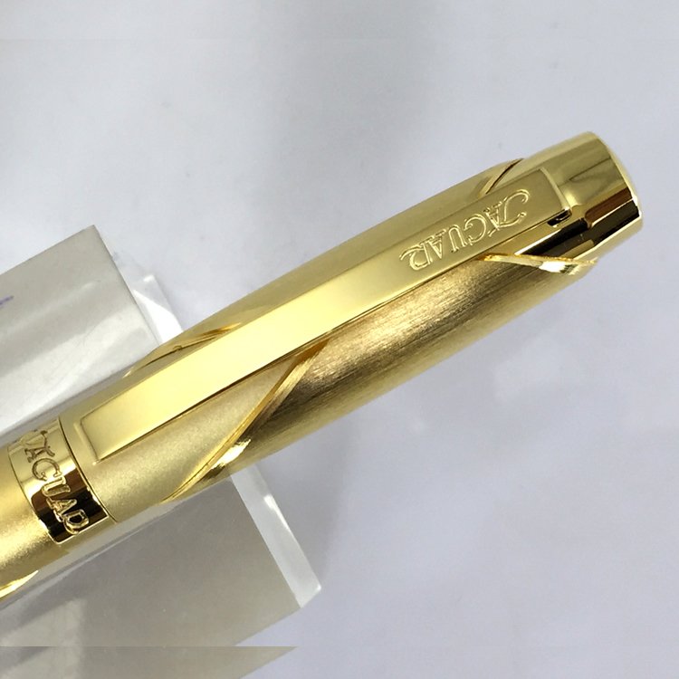 JR3949G Metal Gold Ballpoint Pen Business Luxury Gift Pen Custom Logo Wholesale Gold Armor Ballpoint Pen