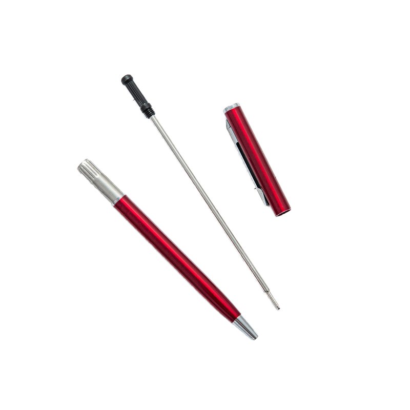 2024 Promotional Black Thin Metal Body Twist Open Ballpoint Pen for Automotive Insurance Agriculture Welcome Gifts