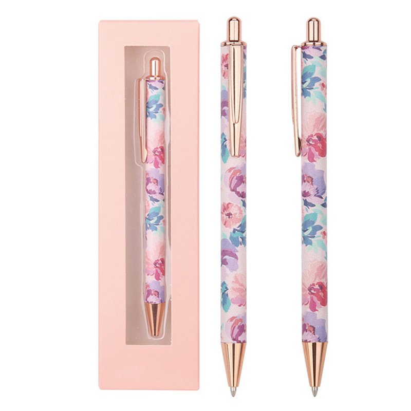 Factory New design stationery retractable ball pen High quality advertising promotional metal ballpoint pen