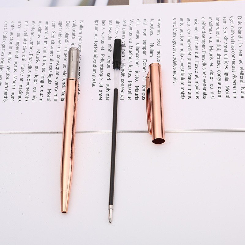 Hot Selling Business Metal Ball Pens New Design Slim Ballpoint Pen Business Gift