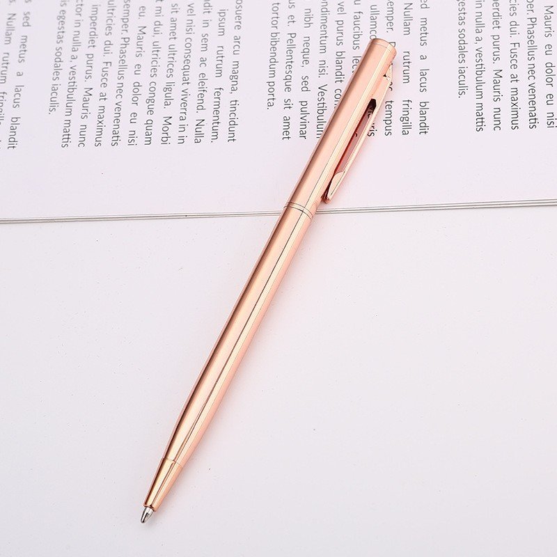 Hot Selling Business Metal Ball Pens New Design Slim Ballpoint Pen Business Gift