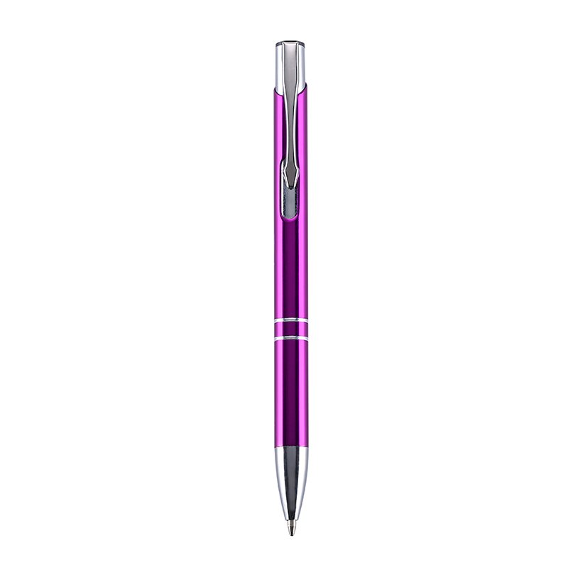 Hot Sale Cheap aluminium press Ballpoint Pen Advertising Promotional Pens-Retractable Metal Ballpoint Pen with custom logo