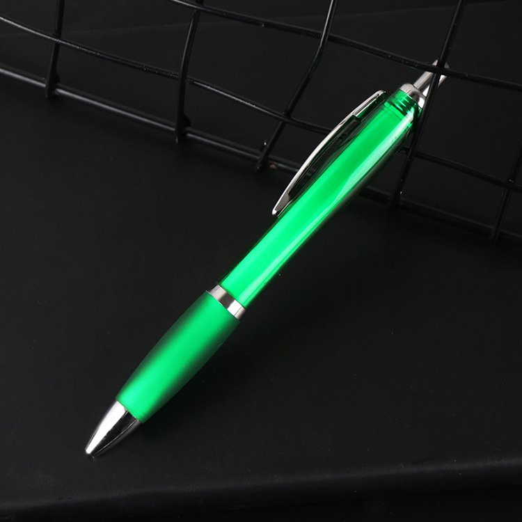 Orange Custom Personalised Ballpoint Pens Popular Promotional Business Pens with Company Logo Printed Cheap Plastic Pen Body