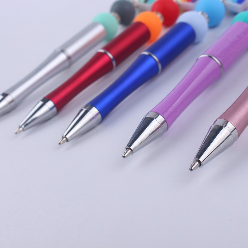 In stock Creative Ballpoint Pen Charms School Supplies Silicone Pen For Gift