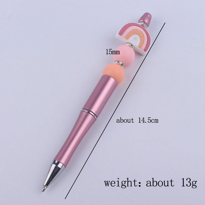 In stock Creative Ballpoint Pen Charms School Supplies Silicone Pen For Gift