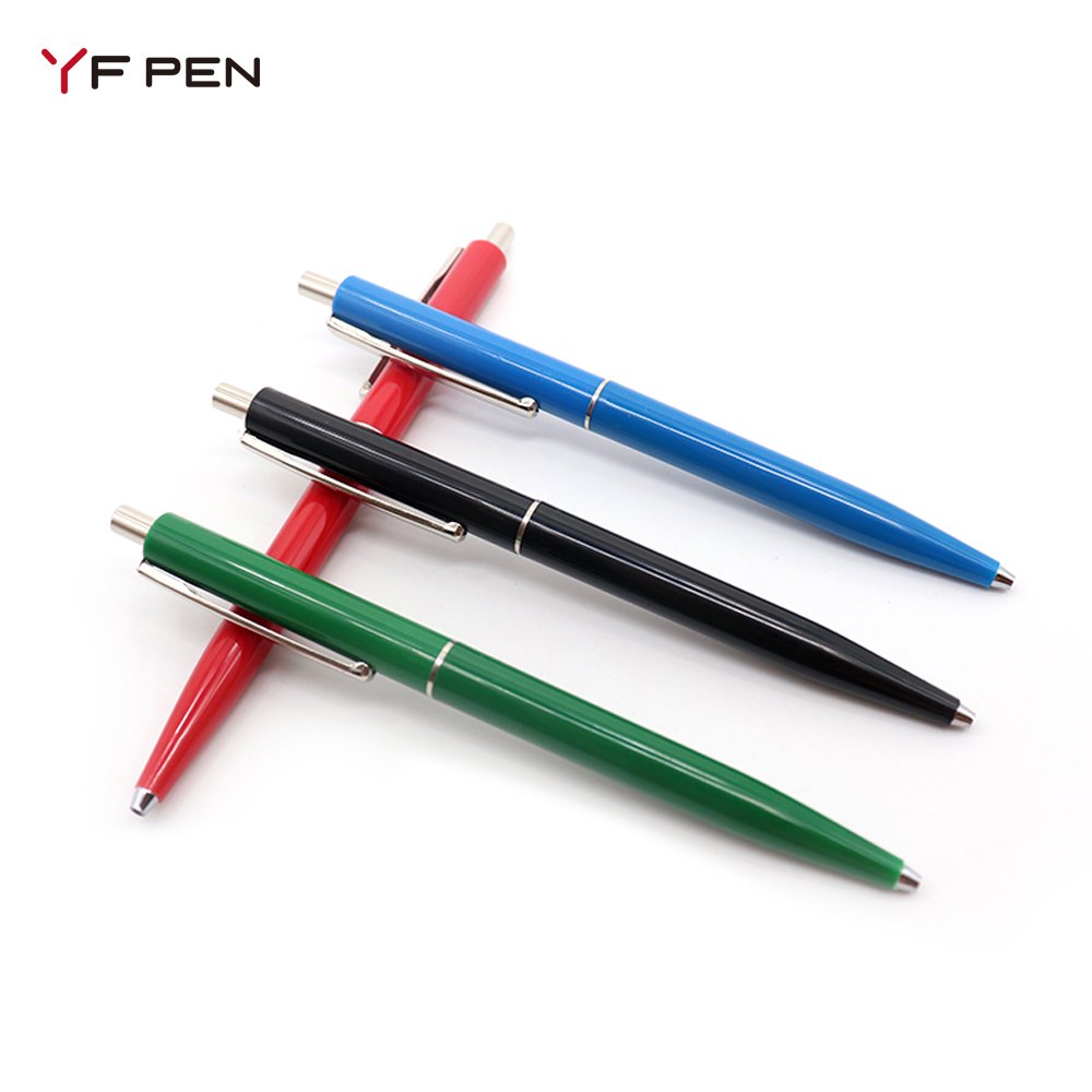Retractable Plastic Promotion Pen Student Back To School Pens Promotional Ballpoint Pen
