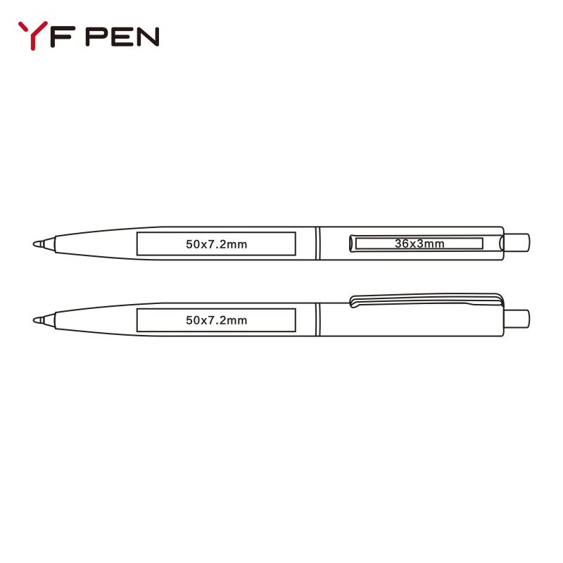 Retractable Plastic Promotion Pen Student Back To School Pens Promotional Ballpoint Pen