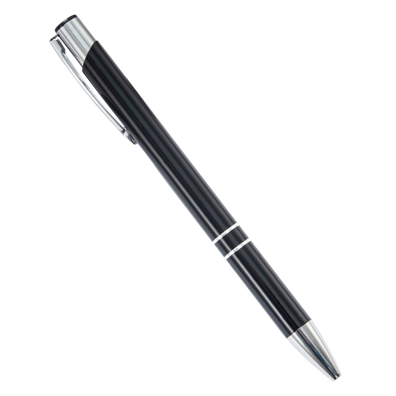 Hot Selling Custom Logo Metal Ballpoint Pen Colorful Press Action Design for Office Use and Gift Giving