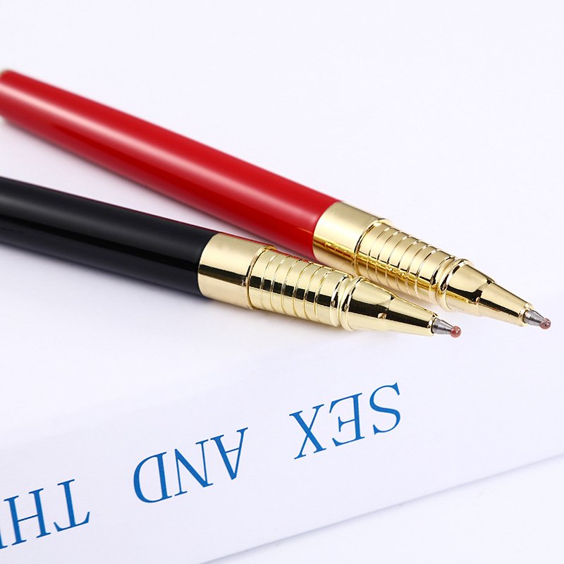 Wholesale 0.5 mm High Quality Full Metal Signature Pen Office Gift Gel Pen Ballpoint Pen