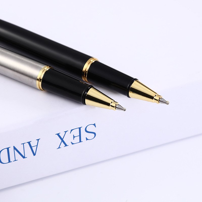Wholesale 0.5 mm High Quality Full Metal Signature Pen Office Gift Gel Pen Ballpoint Pen