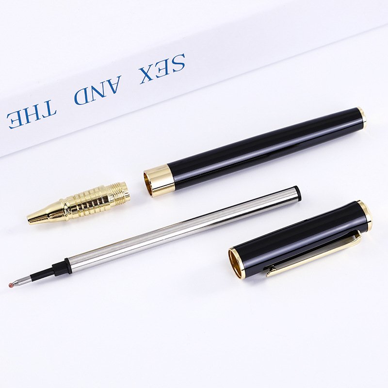 Wholesale 0.5 mm High Quality Full Metal Signature Pen Office Gift Gel Pen Ballpoint Pen