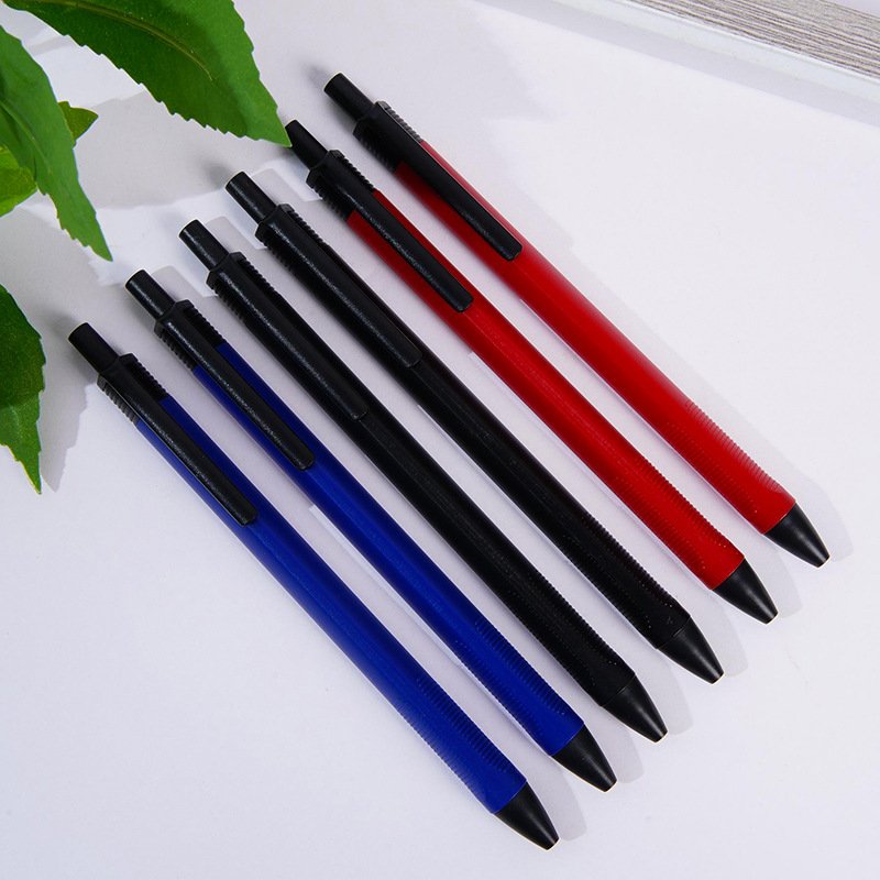 High Quality Smooth Writing 0.7mm Gel Ballpoint Pen Customized Logo Advertising Promotional Triangle Pens For Gifts & Students