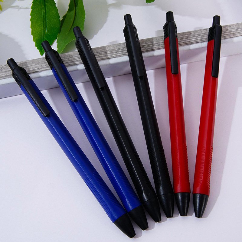 High Quality Smooth Writing 0.7mm Gel Ballpoint Pen Customized Logo Advertising Promotional Triangle Pens For Gifts & Students