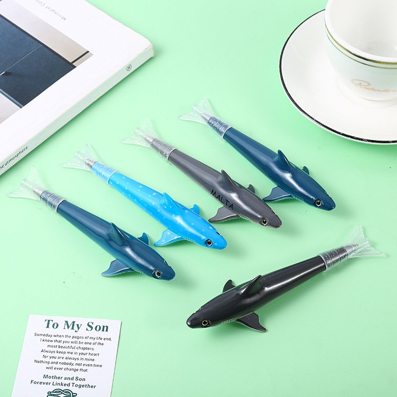 Novelty Dolphin Pen Fish Shape Pen Ball Pen For Gift Promotion.