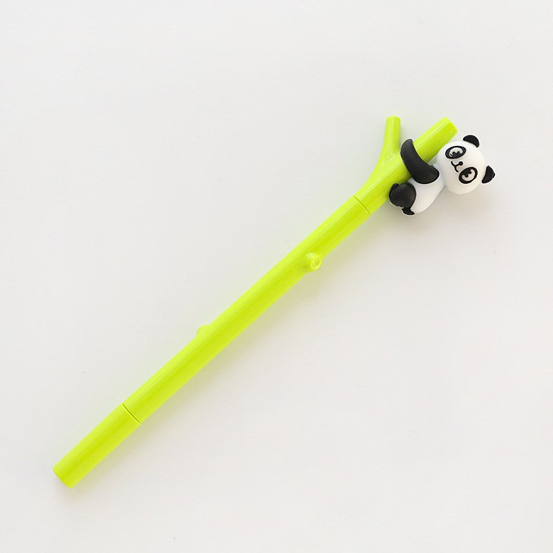 Cute Panda Shape Gel Pen 0.5mm Black Ink Pen Canetas Criativa Kawaii Stationery Office School Supplies