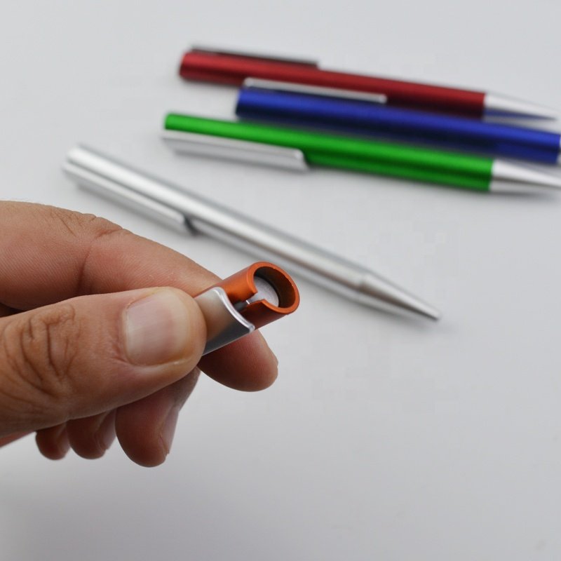 New design gift Ball Pen Customized Logo colorful plastic clip push action Ballpoint Pen with wide clip