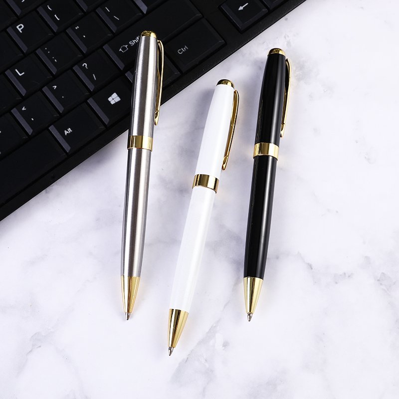 Wholesale Metal Ballpoint Pen Gift Advertising custom logo Luxury Ballpoint Pen original parke pen
