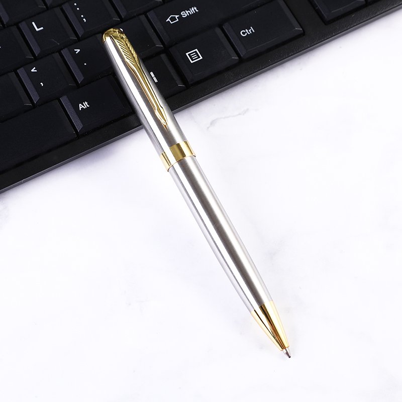 Wholesale Metal Ballpoint Pen Gift Advertising custom logo Luxury Ballpoint Pen original parke pen