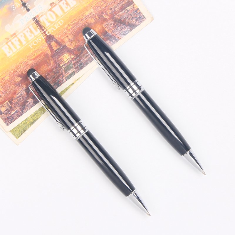 Hot selling metal pen with customize logo ballpoint pen with stylus touch pen