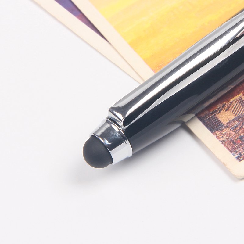Hot selling metal pen with customize logo ballpoint pen with stylus touch pen