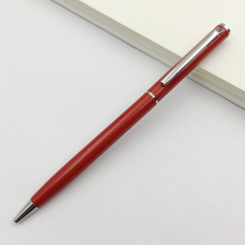 Creative Stationery Candy Color Press Ballpoint Pen Macaron Metal Exclusive to hotel Pen