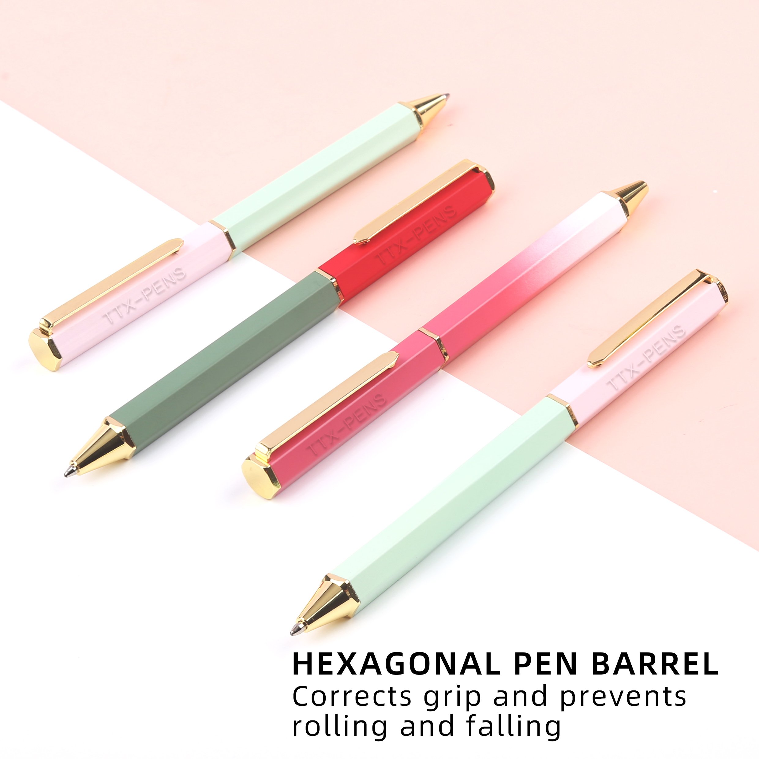 TTX High Quality Officer Signature Custom Luxury Metal Hotel Ballpoint Pen With Logo