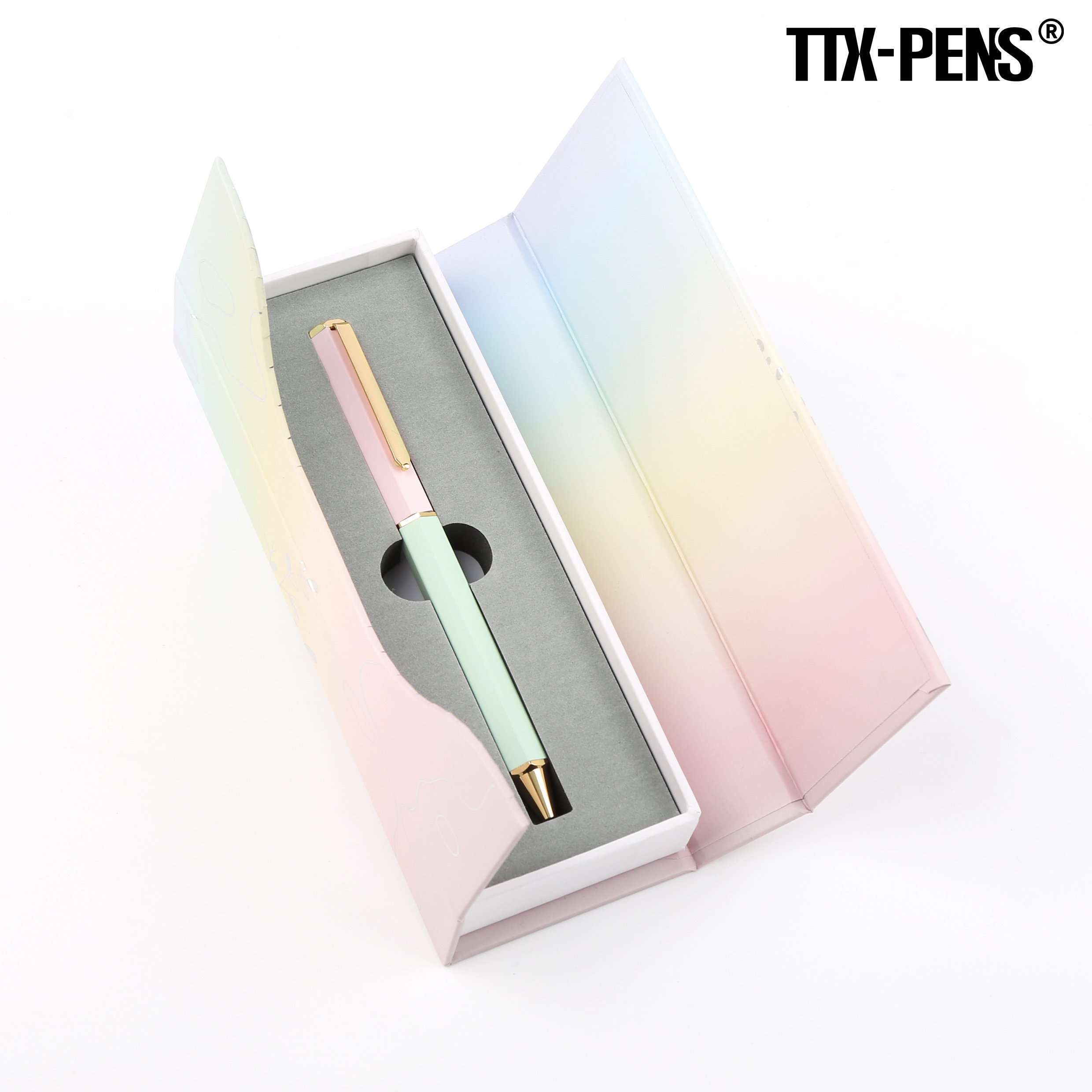 TTX High Quality Officer Signature Custom Luxury Metal Hotel Ballpoint Pen With Logo