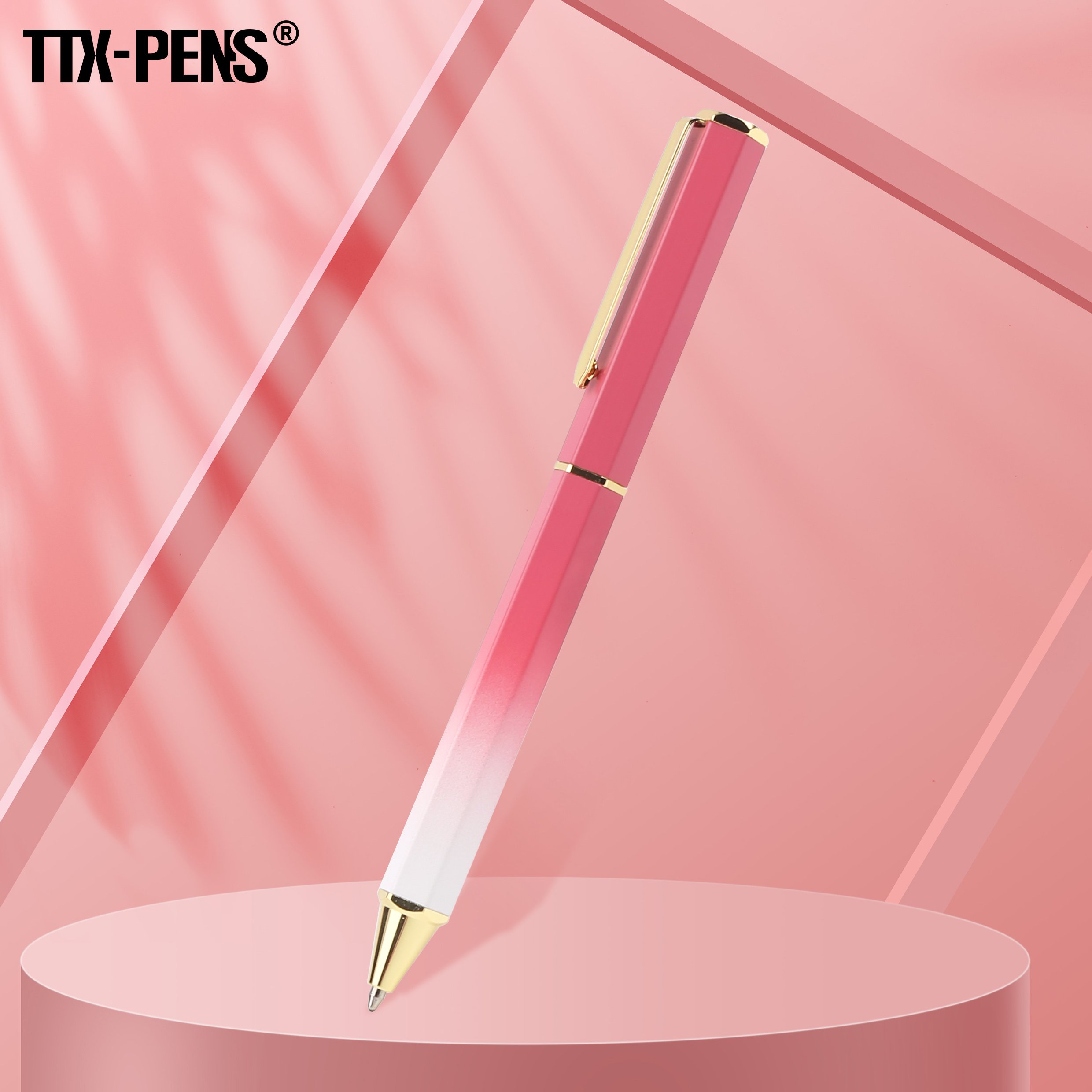 TTX High Quality Officer Signature Custom Luxury Metal Hotel Ballpoint Pen With Logo