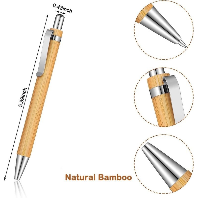 Wholesale Hot Sales cheap high quality Eco Friendly bamboo pen wood ballpoint pen-custom logo laser engraved custom logo
