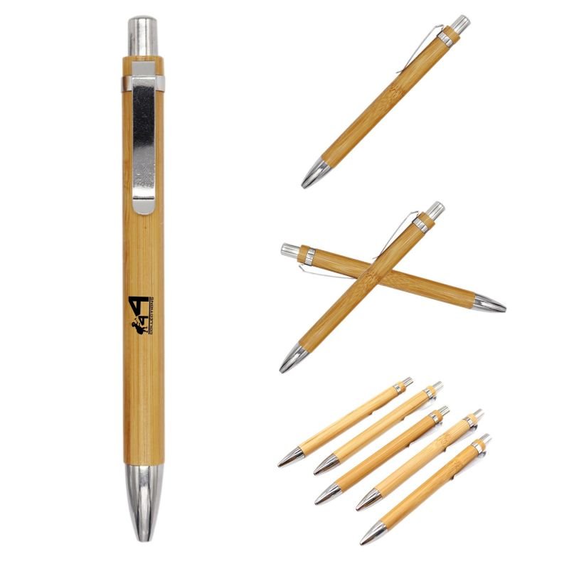 Wholesale Hot Sales cheap high quality Eco Friendly bamboo pen wood ballpoint pen-custom logo laser engraved custom logo