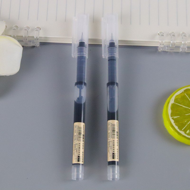 Direct Liquid Ballpoint Pen Quick Drying Neutral Pen Large Capacity Student Office Signature Pen Wholesale