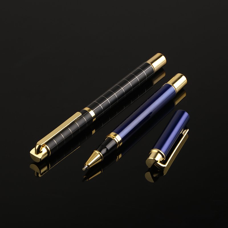 Factory Price Stationery Goods China Custom Metal Rollerball Pens Varierty Bleu Red Pen with OEM Logo