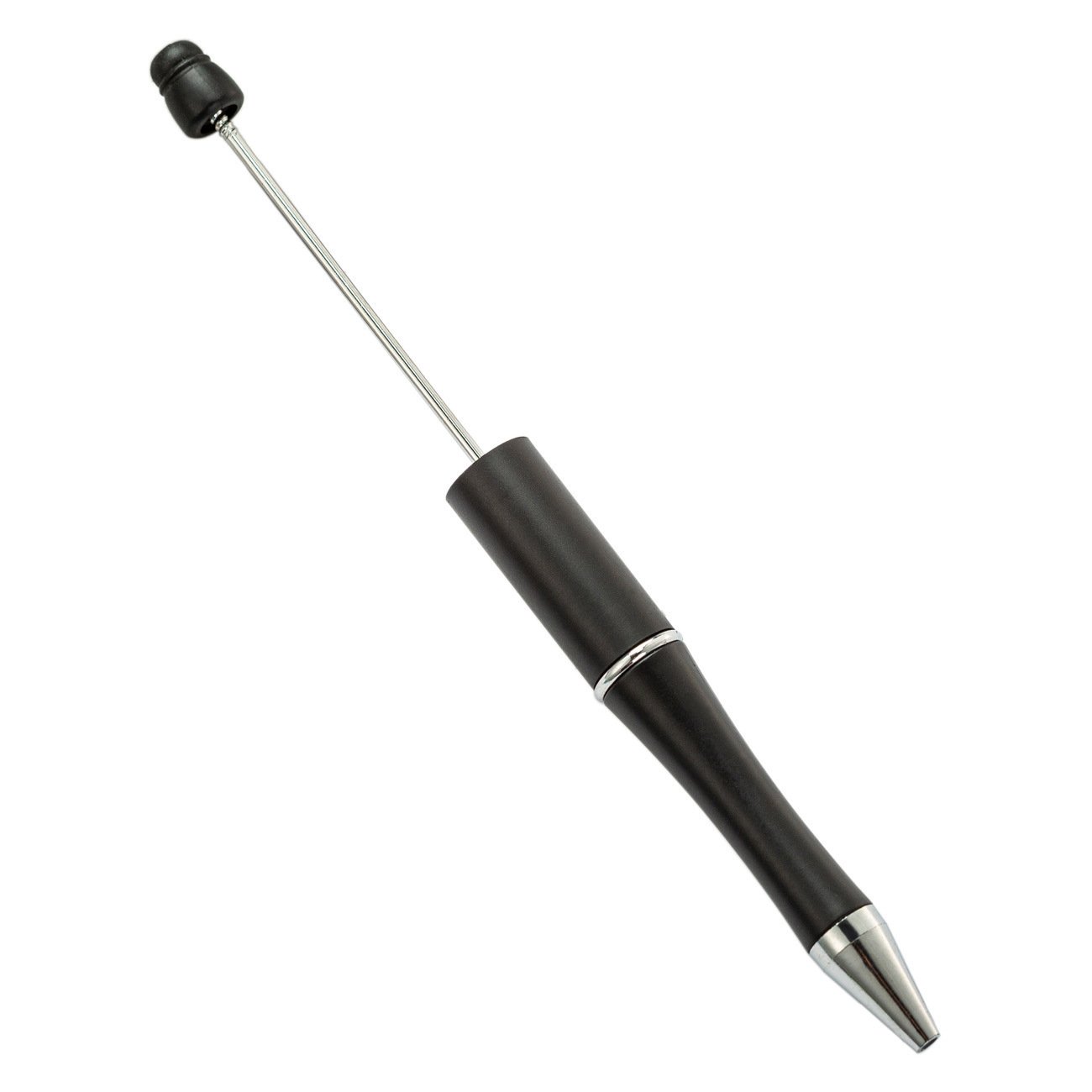 Gradient Beadable Ballpoint Pens, Black Ink for DIY and Personalized Pen Decorations, School & Office Supplies
