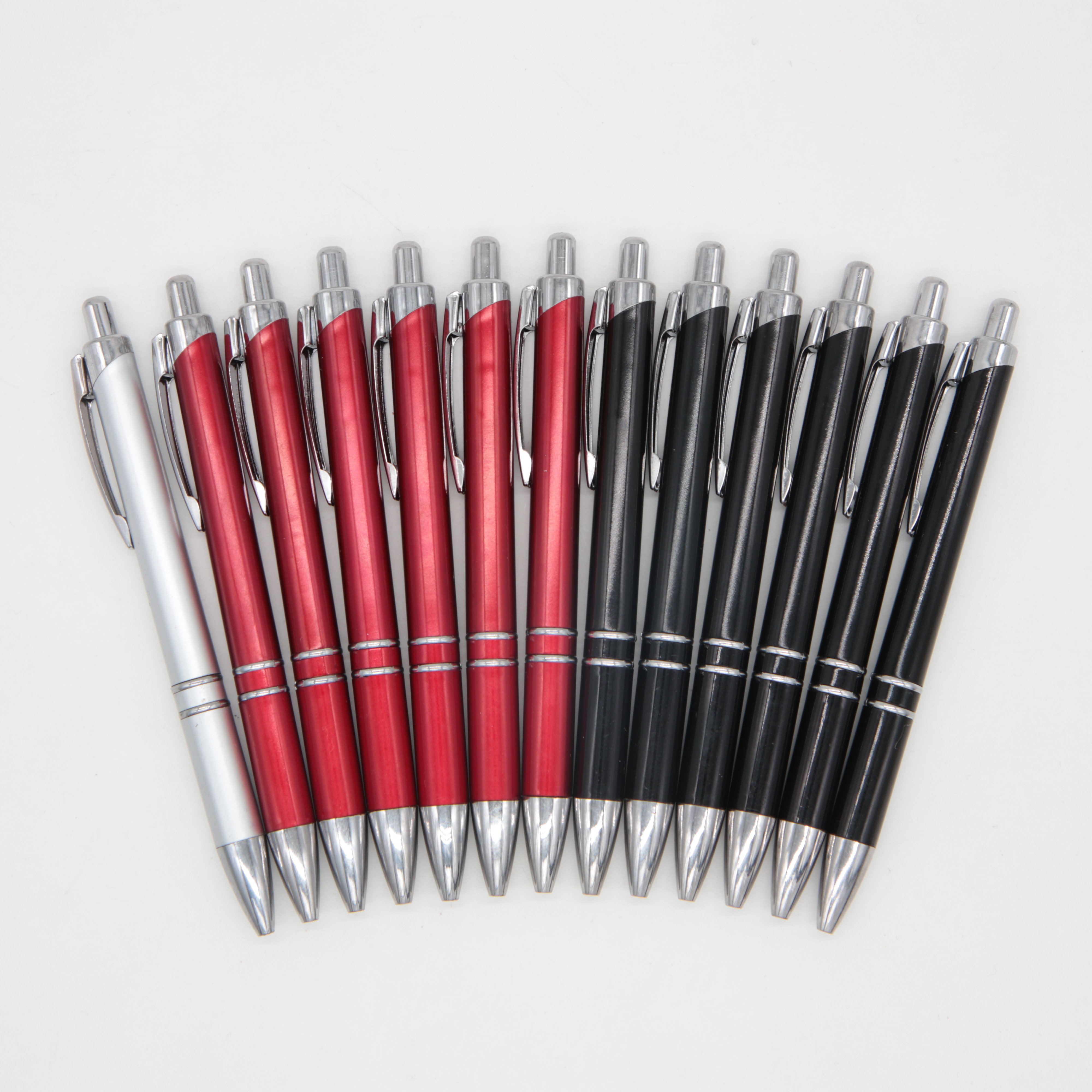 Longorgeous china cheap wholesale new school office ballpoint pen black plastic pen
