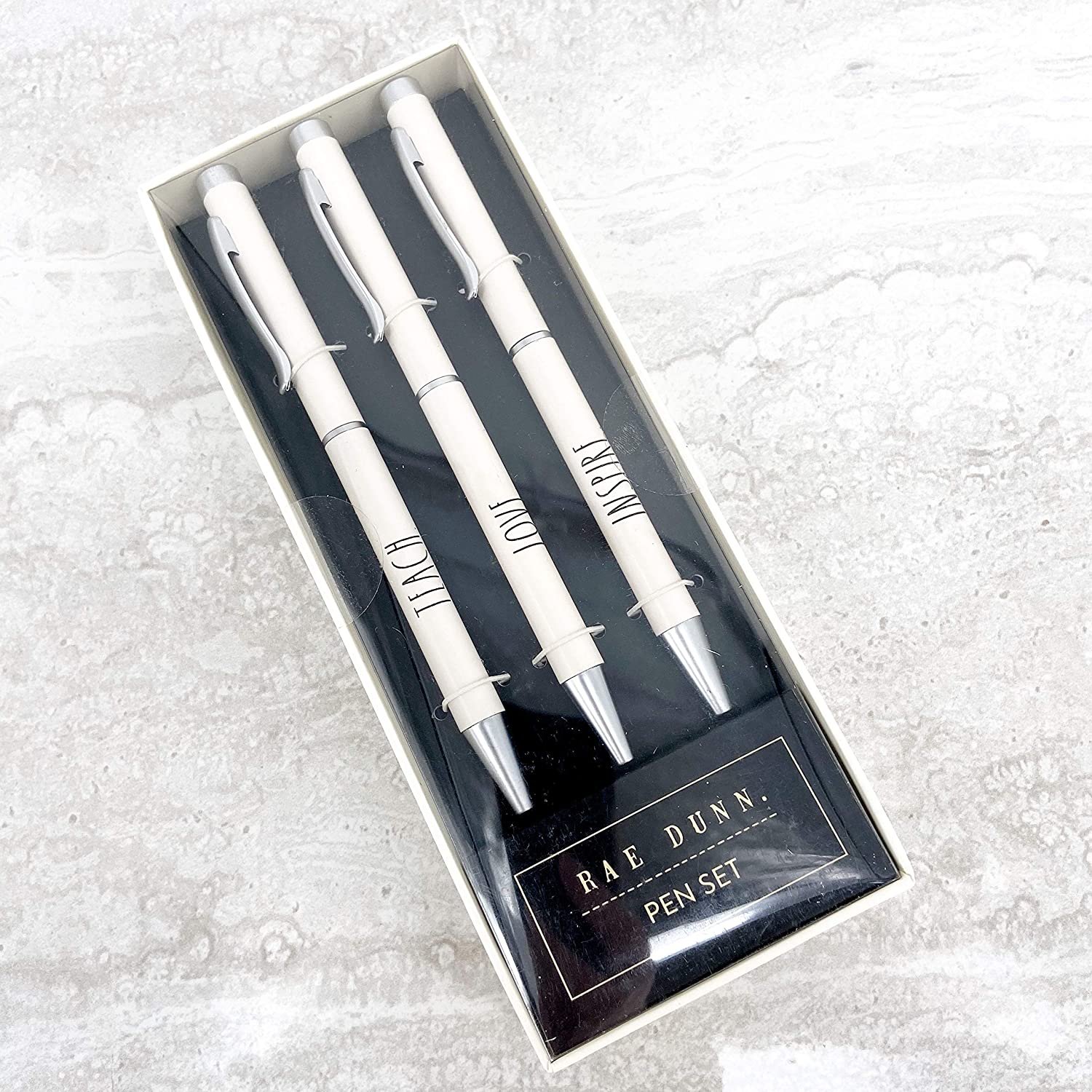hot sale for retail custom logo metal ballpoint pen set of three pen set with gift box