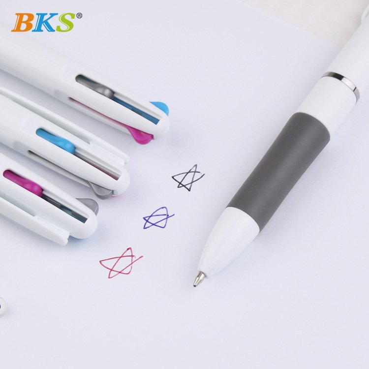 Uptodate 3Colored Multifunction Gel Pen Ballpoint Set Smooth Promotional Stationery Items for School Use Direct Supplier