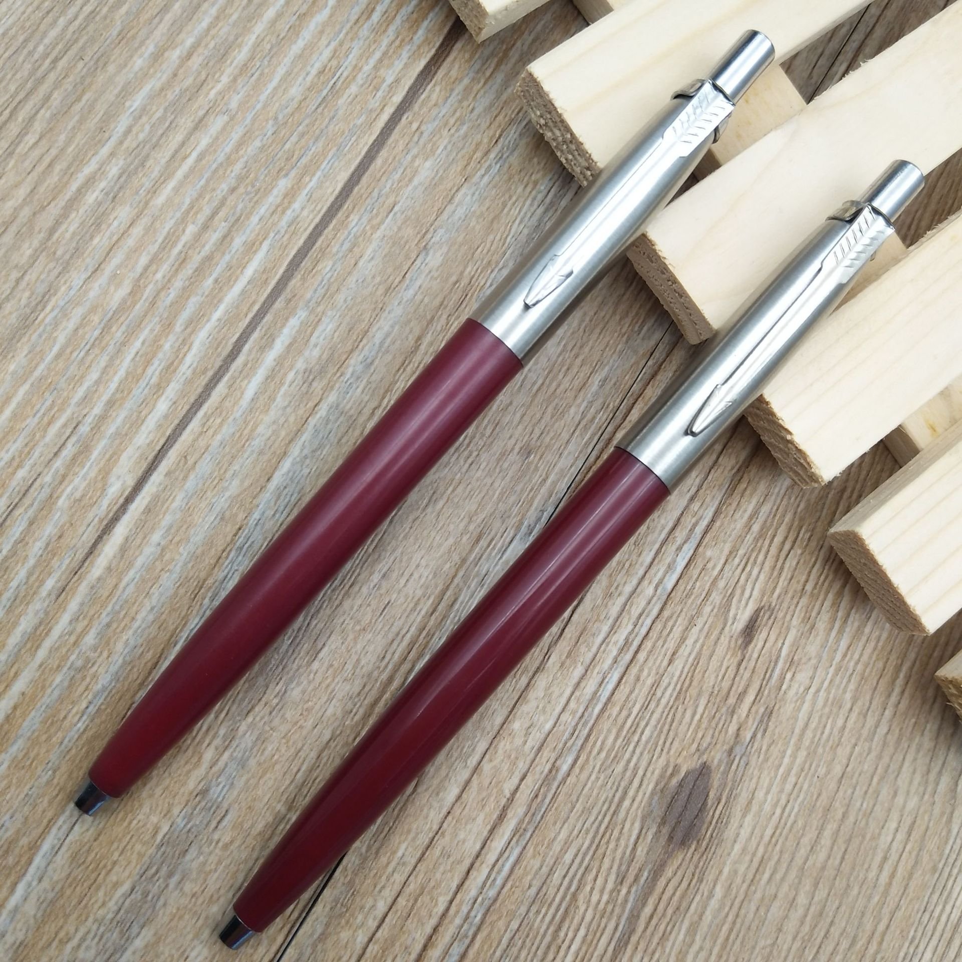 Promotional metal click ball pen parker jotter ball pens