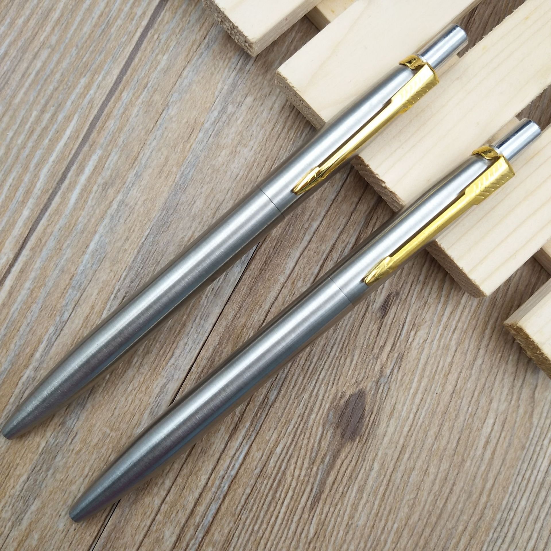 Promotional metal click ball pen parker jotter ball pens
