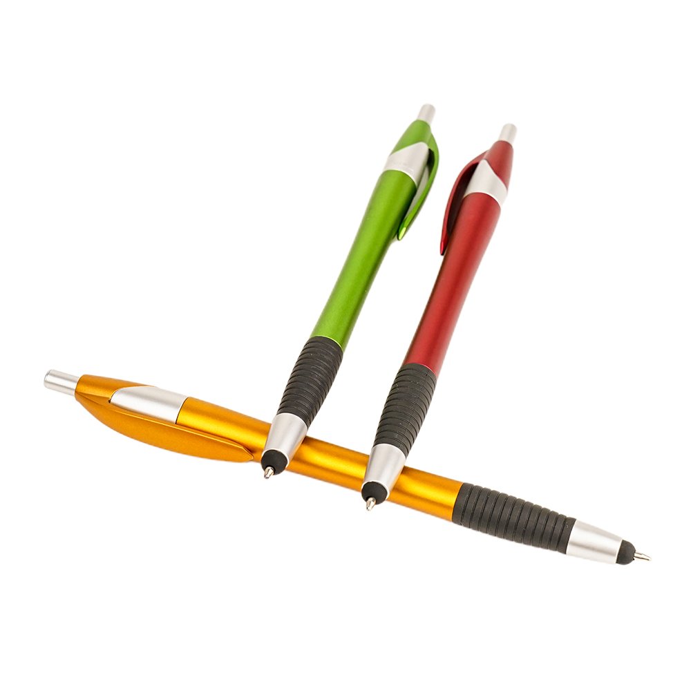 Hot Sale Eco Friendly School Office Ballpoint Pen With Stylus Tip 2 In 1 Stylus Ballpoint Pen For Promotional