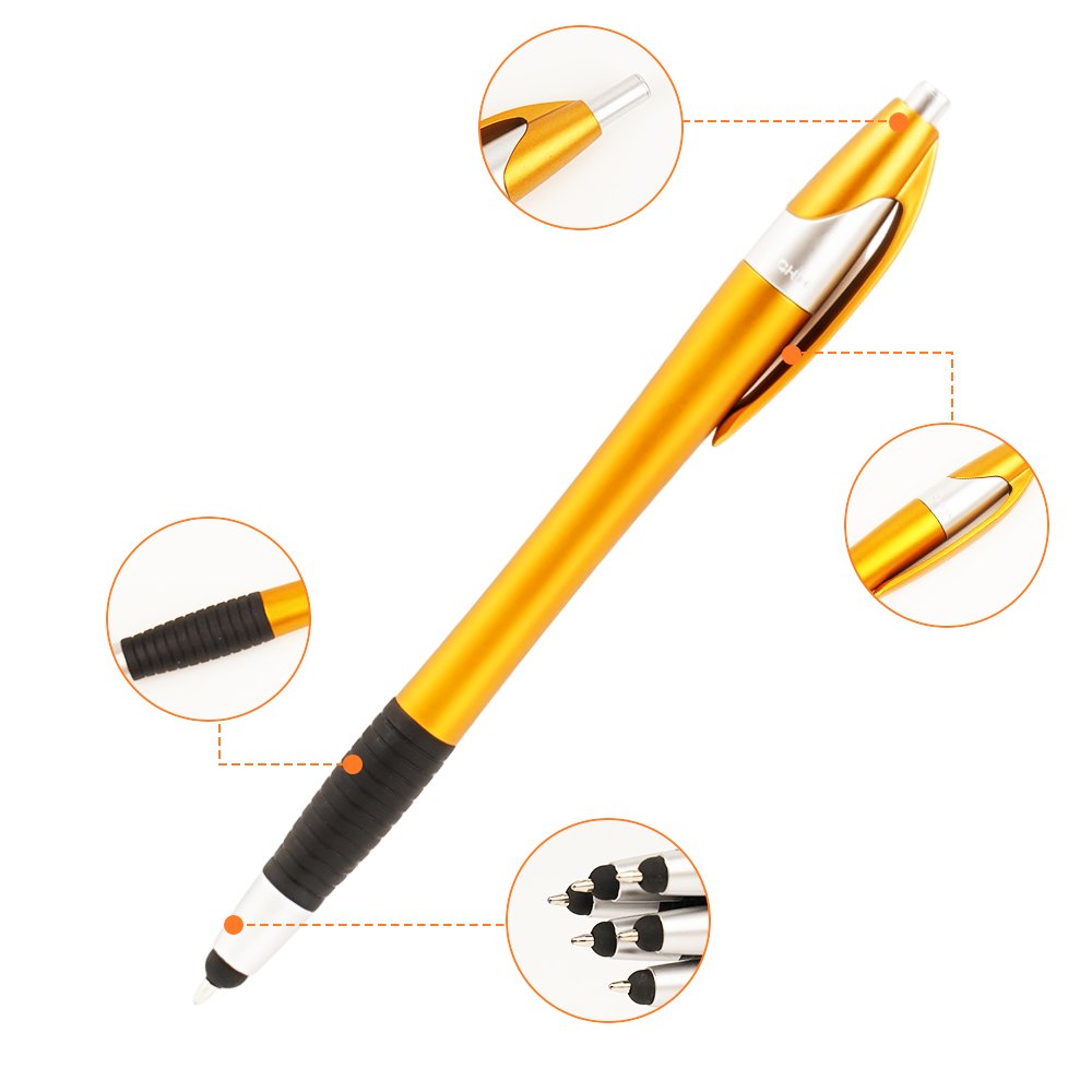 Hot Sale Eco Friendly School Office Ballpoint Pen With Stylus Tip 2 In 1 Stylus Ballpoint Pen For Promotional