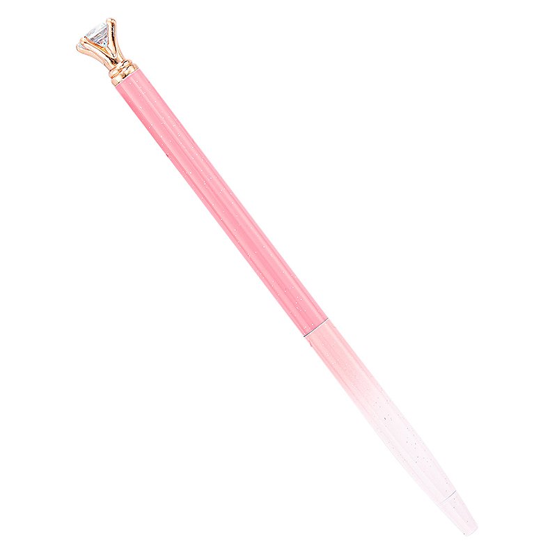 Customized Logo Crystal Crown Style Metal Ballpoint pen Ball Pen With Small Crystal Diamond Pen Luxury