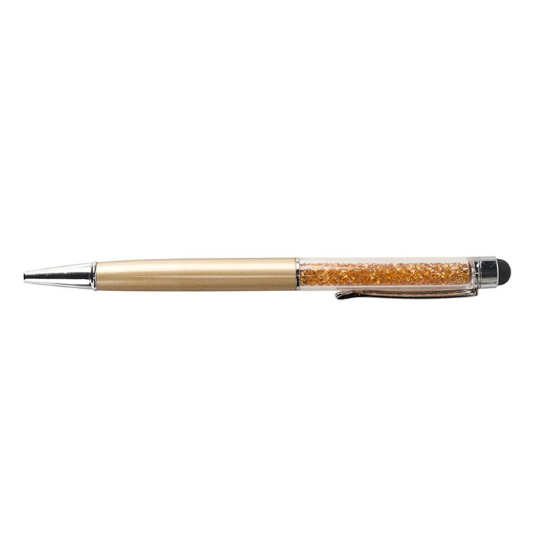 Diamond Ballpoint Pen With Logo School Suppliers Promotion Crystal Stylus pen