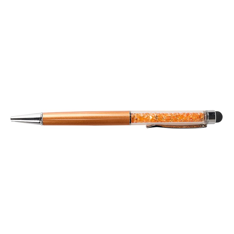 Diamond Ballpoint Pen With Logo School Suppliers Promotion Crystal Stylus pen