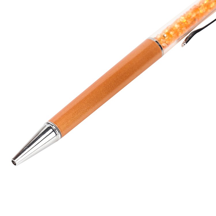 Diamond Ballpoint Pen With Logo School Suppliers Promotion Crystal Stylus pen